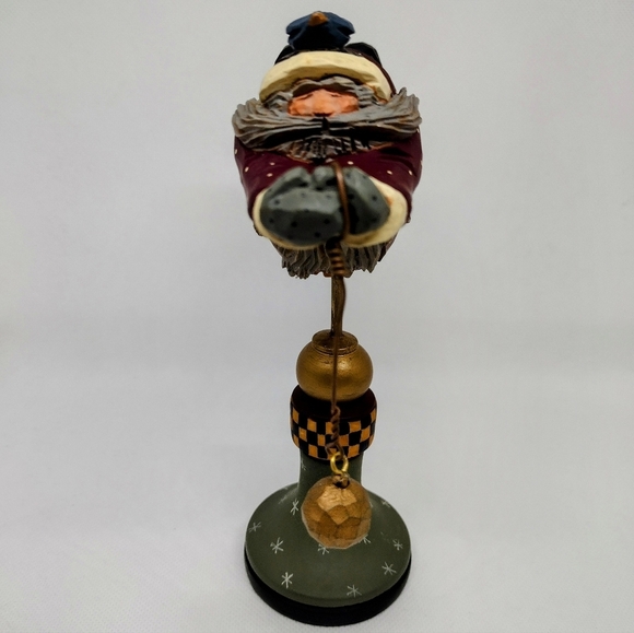 Williraye Studio Flying Santa‎ Folk Art Americana Collectable - Picture 3 of 11
